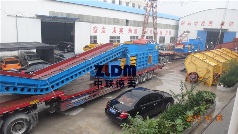 兩臺(tái)DM160型打包機(jī)發(fā)貨江西